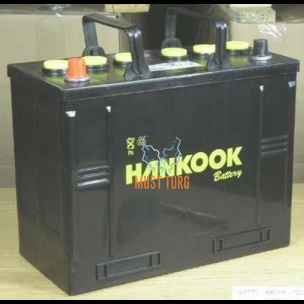 Truck battery 125Ah 720A 342X172X262MM +/- Hankook