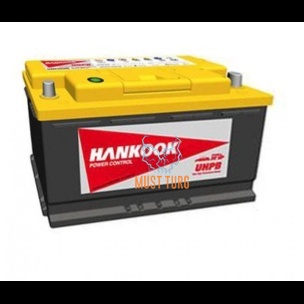 Car battery 105Ah 850A 354X174X190MM -/+ Hankook UPHB kaltsiumaku