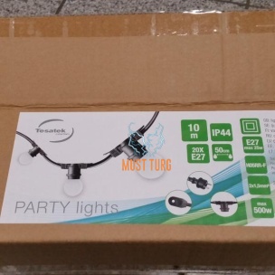 Party light line 10m E27x20 IP44