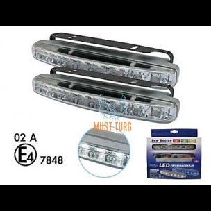 Daytime running lights 12V 8xled 157x18x43mm