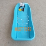 Plastic sled with size 90.5x41x17cm blue