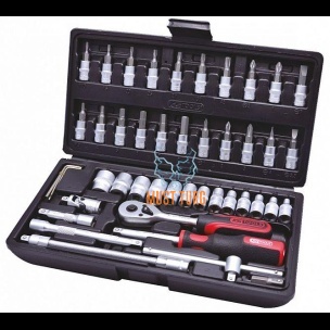 Padrunite komplekt 48osaline 1/4 KS TOOLS