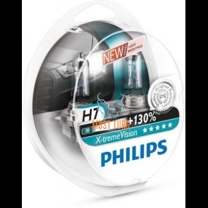 Autopirnid PHILIPS H7 X-tremeVision 130% 2tk