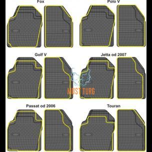 Kummimatid margikohased lõigatavad VW Polo Golf V Jetta 2007 Passat 2006/ Touran 4tk