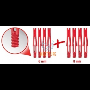 Mounting pins set 8-piece KS Tools