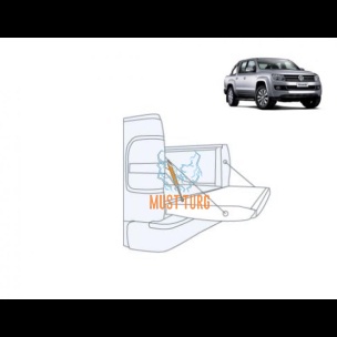 Tailgate shock absorber VW Amarok 13-