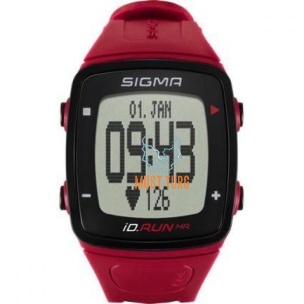 Pulsikell Sigma iD.RUN HR, punane
