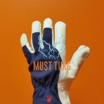 Work gloves blue / white cotton / goatskin no.7 12 pairs