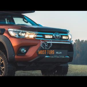 High beam kit. Toyota Hilux 2017- Lazer TRIPLE-R 750