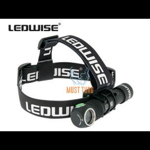 Headlight Ledwise LEGEND 1700lm with 6000K battery