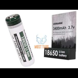 Akupatarei 18650 3.7V 3500mAh Ledwise