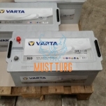 Truck battery 225Ah 1150A 518X276X242 otsal +/- happeaku Varta Promotive Silver