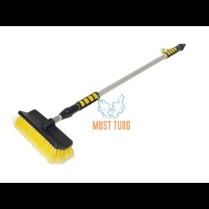 Washbrush telescope 100-175cm with large bristle