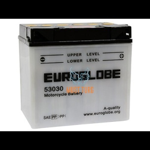 Motorcycle battery 30Ah 280A -/+ 12V 186x130x171mm