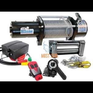 Winch 4313kg 12V 4.9hp / 3.6kW IP67 IronX