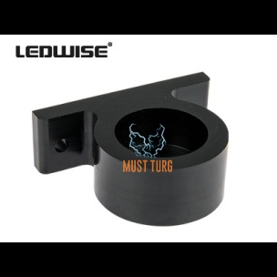 Rear mounting a flashlight Ledwise Recon 330