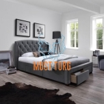 Bed Louis 4-drawer 160x200cm Hall without mattress
