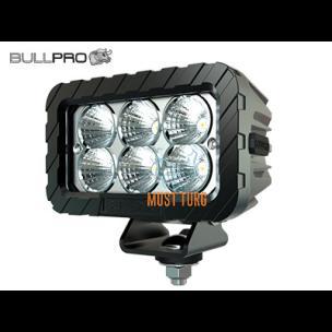 Work light 60W 12-48V 5000lm IP68 EMC CISPR 25 Class 5 Bullpro