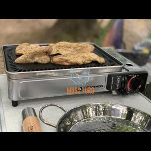 Portable gas grill Smart Plancha Kemper