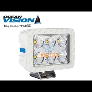 Work light LED 120W 12-48V 7000lm EMC CISPR 25 Class 5 IP68 Ocean Vision