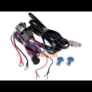 Juhtmekomplekt ühele tulele Deutch pistikuga DTP2 12V max 320W juhe 2.5mm