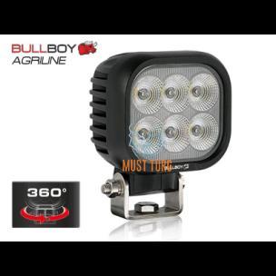 Work light Led 9-32V 60W 4330lm swivel 360 ° Bullboy with stand