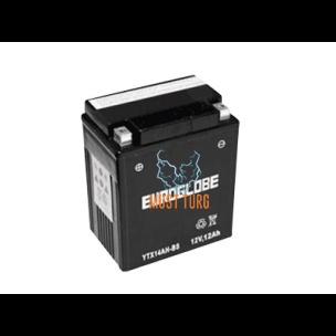 Motorcycle battery 12Ah (+ / -) 12V 134x89x163mm