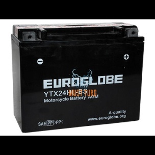 Motorcycle battery 21Ah 12V - / + 205x87x162mm YTX24HL-BS