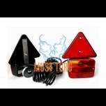 Trailer light set with magnetic triangular cable length 7m