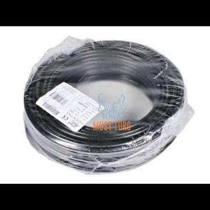 Trailer cable 7x1.5mm² black PVC insulated 100m