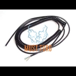 Spiral cable 7x0.75mm² spiral length 3.0m + 2.0m straight end
