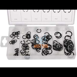 Clamping ring set with open 105-piece ø11-20mm