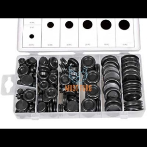 Blind rubber grommets 180 pcs