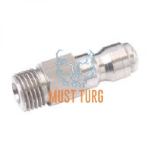 Frother adapter 1/4 "M QC