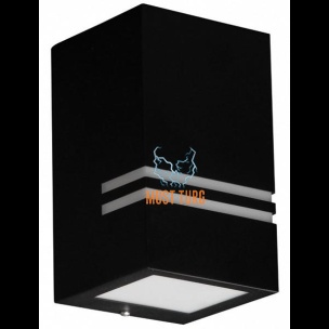 Wall light Kobi Quazar 11 black 230V max 11W IP44