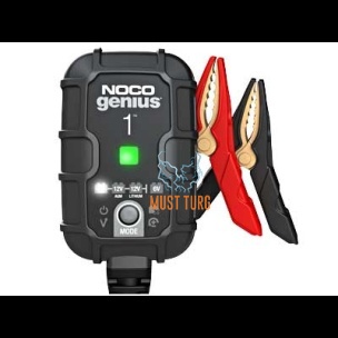 Akulaadija Noco Genius1 1A 6V/12V IP60 toimib -20°C juures