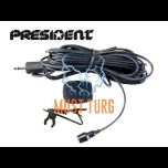 Hands free microphone for the transmitter President