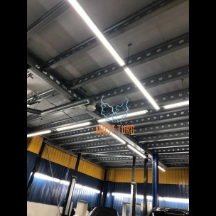 Led luminaire 45W 230V IP20 4050lm 4000K thin housing 1500x75x25mm Kobi