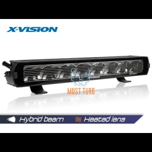 X-Vision Genesis II 600 Hybrid beam with parking light and heating 9-36V 155W 7400lm ref.50 4500K