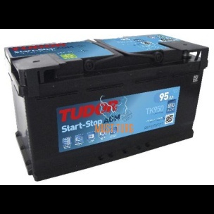 Car battery 95Ah 850A 351X174X190MM - / + AGM