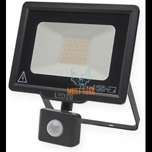 Floodlight with motion sensor 30W 230V 2400lm IP44 LED2B