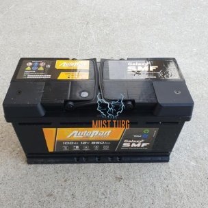 Car battery 100Ah 850A 353X175X190 - / + AutoParts