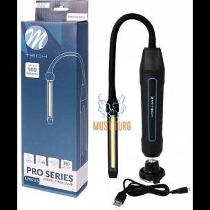 Kandelamp painduva varrega 2W/5W 500lm akuga IP54 M-Tech Pro
