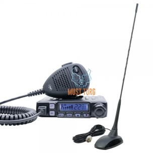 CB-raadiojaam PNI Escort 7120 magnet antenniga 40 kanalit AM/FM võimsus 4W