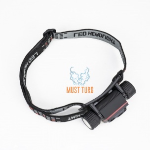 Battery-powered headlamp Adventure F80 12W 1000lm 2200mAh IP68