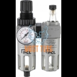 Compressed air regulator filter oiler 1/4 1800l/min 0-10bar