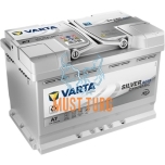 Electric car battery Varta A7 xEV 70Ah 760A 278x175x190mm Silver Dynamic AGM