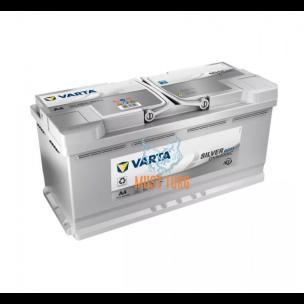 Electric car battery Varta A4 xEV 105Ah 950A 394x175x190mm Silver Dynamic AGM