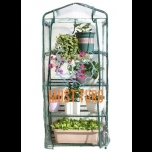 Film greenhouse with 4 shelves steel frame 69x49x125cm