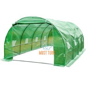 Film greenhouse with steel frame 200x200x400cm